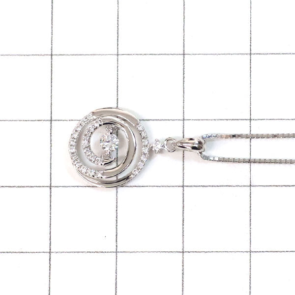 K18WG ダイヤモンド ペンダントネックレス 0.18ct — セルビー K18WG ダイヤモンド ペンダントネックレス 0.18ct — セルビー