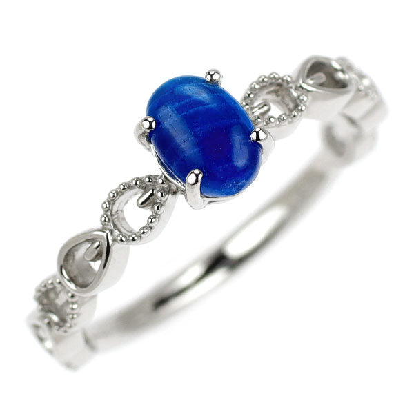 新品 希少 Pt950 カボションカット アウイナイト リング 0.52ct【エスコレ】