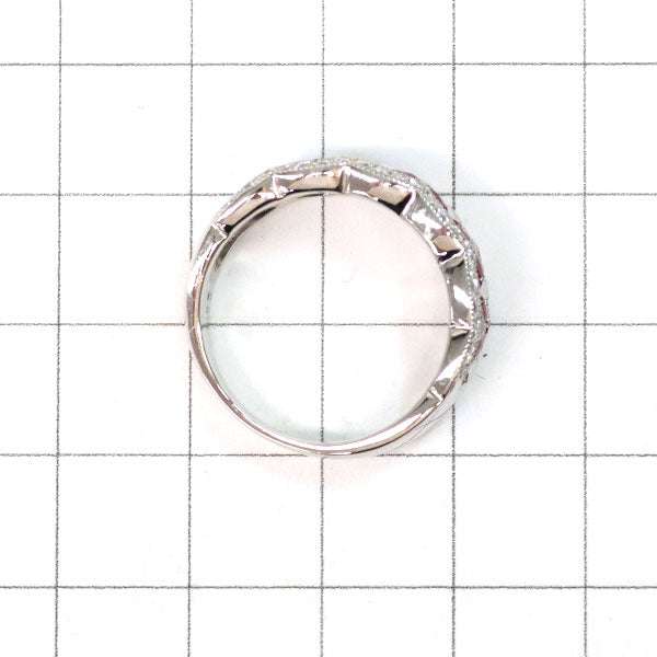 Pt900 ルビー ダイヤモンド リング 1.00ct D0.35ct
