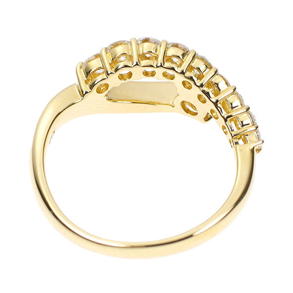 K18YG ダイヤモンド リング 0.50ct