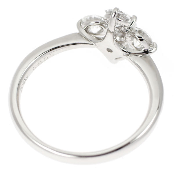 Pt900 ダイヤモンド リング 1.005ct フラワー