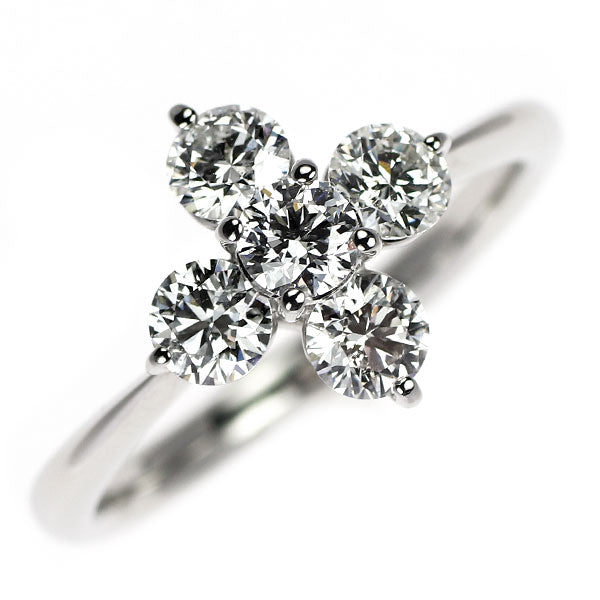 Pt900 ダイヤモンド リング 1.005ct フラワー