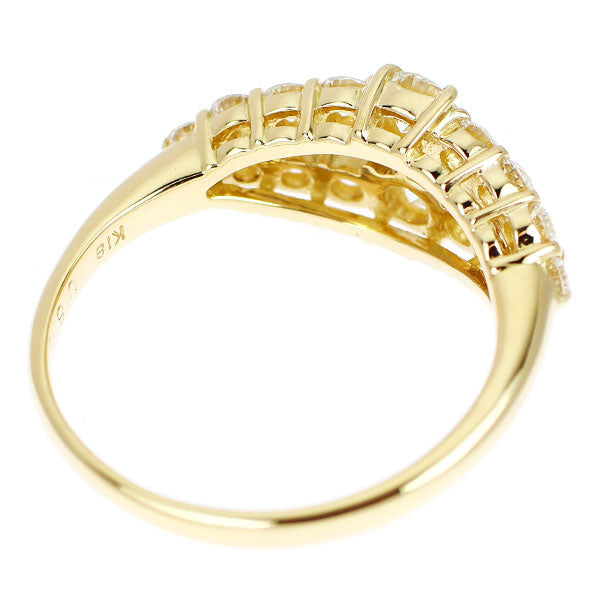 K18YG ダイヤモンド リング 0.80ct