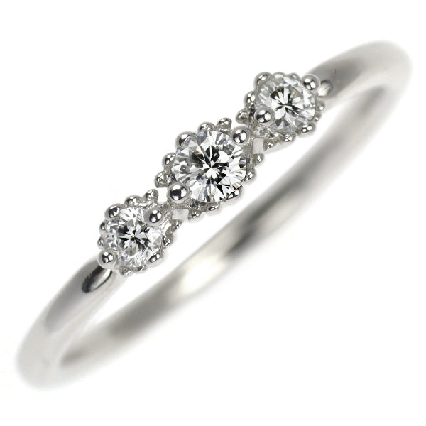 スタージュエリー Pt950 ダイヤモンド リング 0.12ct