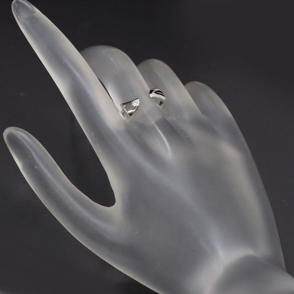 田崎真珠 K18WG ダイヤモンド リング 0.01ct ソーンズ