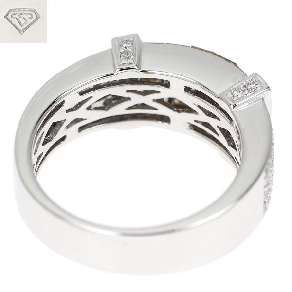 レ・エッセンシャル K18WG ダイヤモンド リング 1.00ct