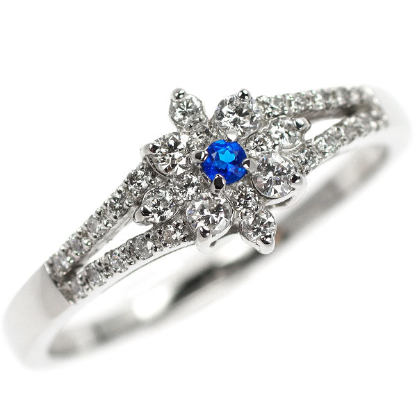 新品 希少 Pt950 アウイナイト ダイヤモンド リング 0.02ct D0.22ct