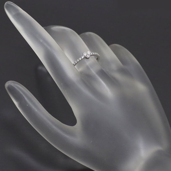 ポンテヴェキオ K18WG ダイヤモンド リング 0.18ct ハート