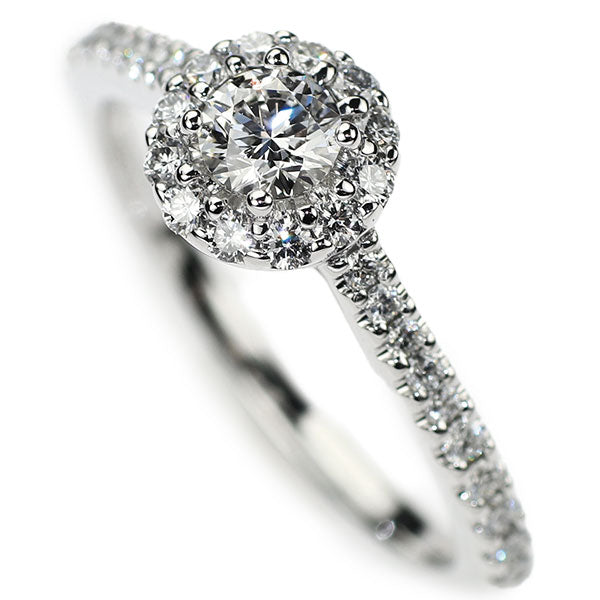 グラフ K18WG ダイヤモンド リング 0.19ct F VVS2 アイコンラウンド graff 《セルビー銀座店》【中古】 《セルビー銀座店》【中古】