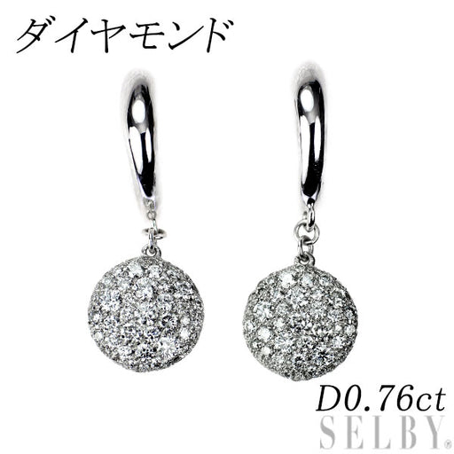 k18wg ダイヤモンドピアス Diamond K18WGダイヤモンドピアス (NO.305133) – JEX宝石