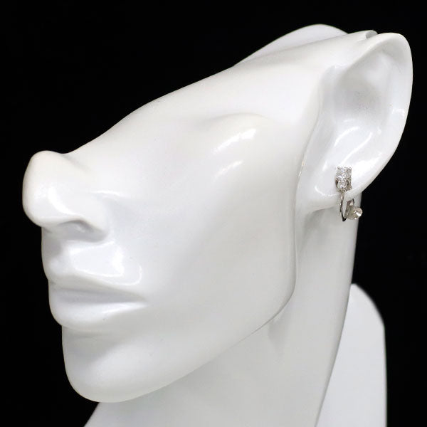 平和堂貿易 Pt950/Pt900 ダイヤモンド イヤリング 0.72ct D0.14ct