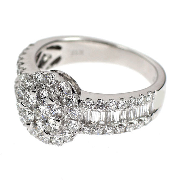 K18WG ダイヤモンド リング 1.27ct 《セルビー銀座店》【中古】