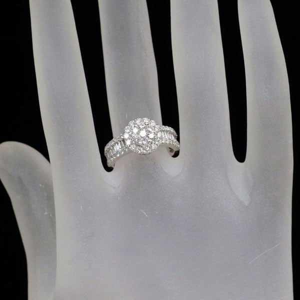 K18WG ダイヤモンド リング 1.27ct 《セルビー銀座店》【中古】
