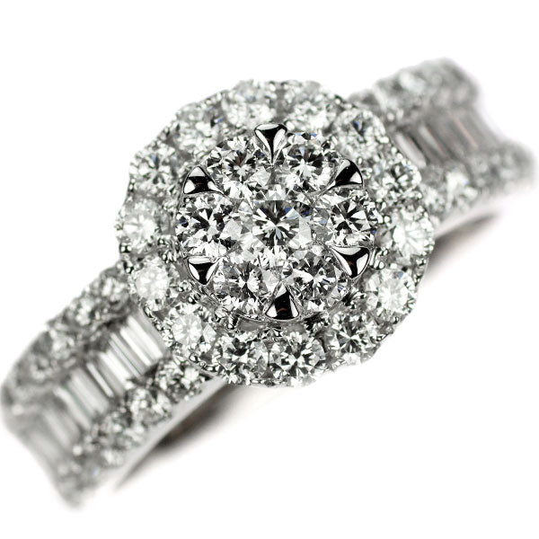 K18WG ダイヤモンド リング 1.27ct 《セルビー銀座店》【中古】