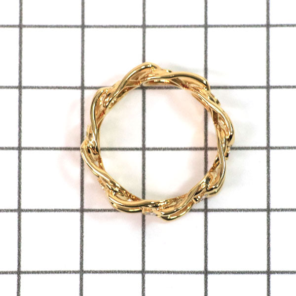 K18YG ダイヤモンド リング 0.35ct