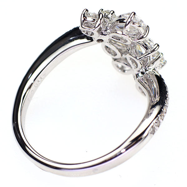 K18WG ローズカット ダイヤモンド ダイヤモンド リング 1.17ct K18WG ローズカット ダイヤモンド ダイヤモンド リング 1.17ct
