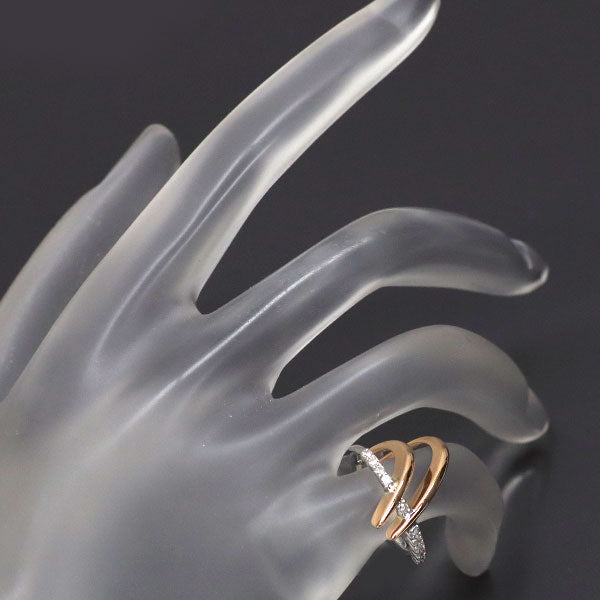 カラッチ K18PG/ K18WG ダイヤモンド リング 0.17ct パイナス  ピンキー
