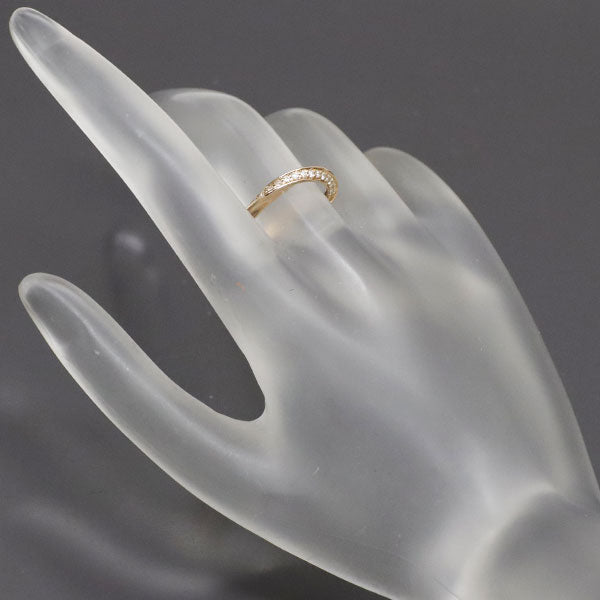 スタージュエリー K18PG ダイヤモンド リング 0.16ct フォーエバーループ