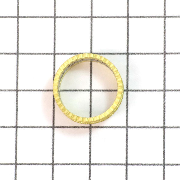 K18YG/ Pt900 ダイヤモンド リング 0.35ct