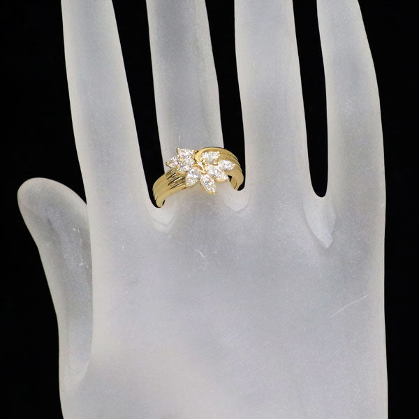 K18YG ダイヤモンド リング 1.04ct