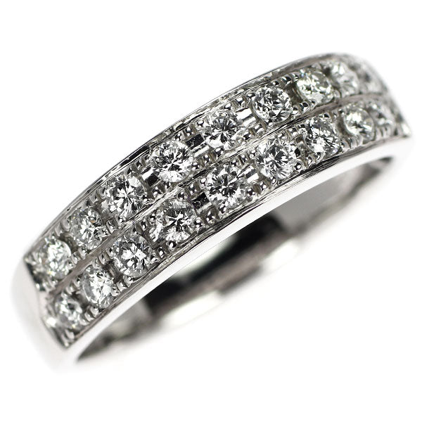 K18WG ダイヤモンド リング 0.78ct