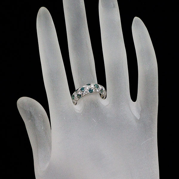 希少 Pt900 アレキサンドライト ダイヤモンド リング 0.68ct D1.40ct