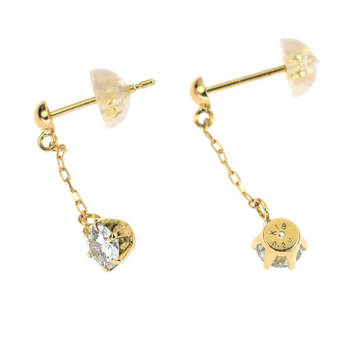 K18YG ダイヤモンド ピアス 0.56ct — セルビーオンラインストア K18YG ダイヤモンド ピアス 0.56ct — セルビーオンラインストア