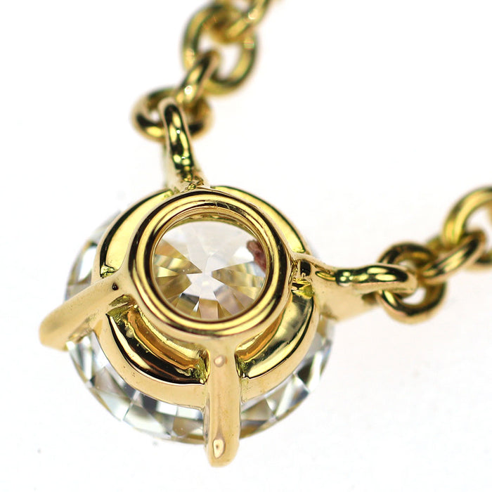 カルティエ K18YG ダイヤモンド ペンダントネックレス 1.15ct D VS1 VG ラブサポート 《セルビー銀座店》【中古】