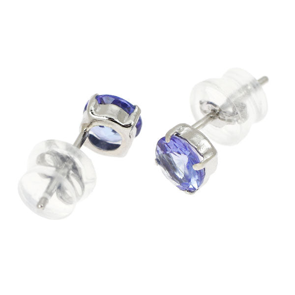 新品 Pt900 タンザナイト ピアス 0.80ct【エスコレ】