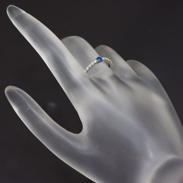 新品 希少 Pt900 アウイナイト ダイヤモンド リング 0.07ct D0.24ct