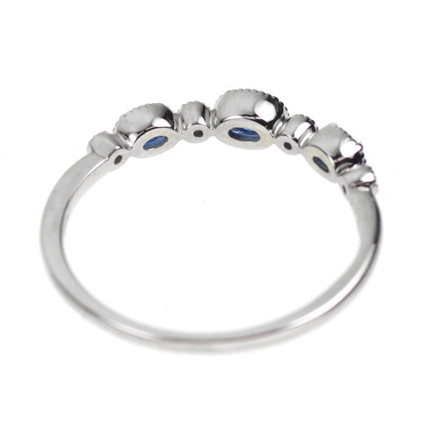 新品 Pt900 コバルトスピネル ダイヤモンド リング 0.350ct D0.02ct【エスコレ】