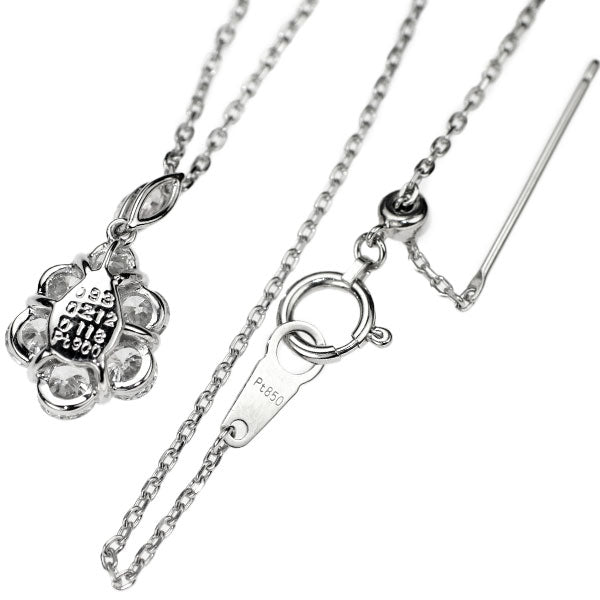 Pt アーガイル産地証明付 天然ピンクダイヤモンド ペンダントネックレス 0.21ct FIP VS1 PD0.117ct D0.93ct