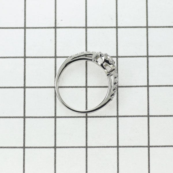新品 Pt950 オールドサーキュラーブリリアント ダイヤモンド リング 0.308ct K（Faint Brown） SI1 D0.33ct 【エスコレ】