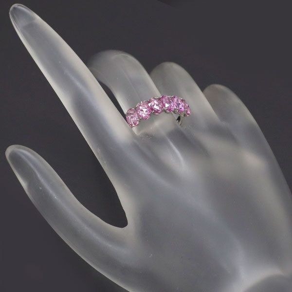 新品 Pt950 パパラチアサファイア リング 2.58ct【エスコレ 新品 Pt950 パパラチアサファイア リング 2.58ct【エスコレ