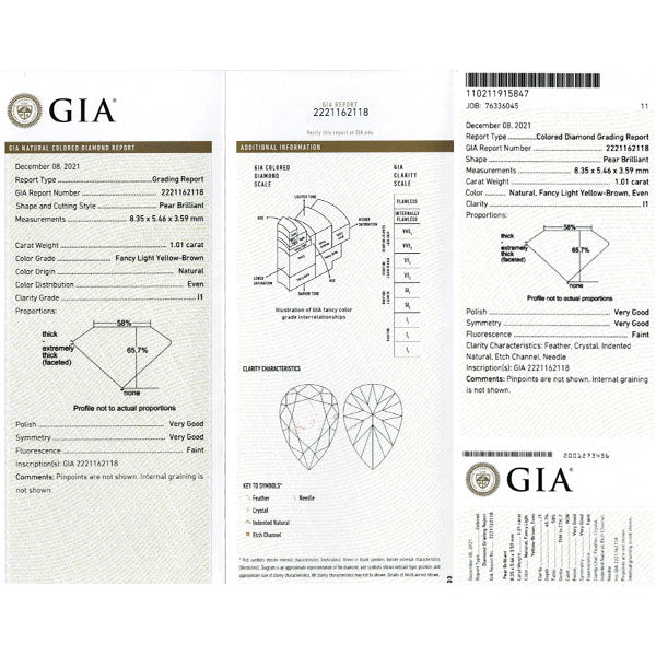 新品 K18PG ペアシェイプ ダイヤモンド リング 1.01ct FLYB I1 D0.24ct【エスコレ】