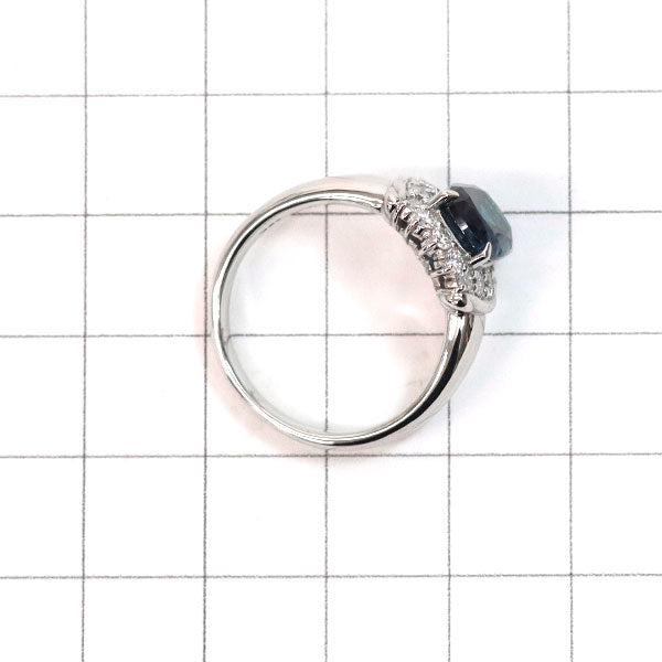 クレサンベール Pt950 再結晶アレキサンドライト ダイヤモンド リング 2.31ct D0.46ct