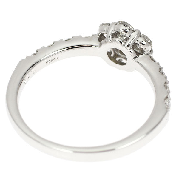 新品 Pt950 天然インテンスイエロー ダイヤモンド リング 0.123ct FIY VS2 D0.68ｃｔ 【エスコレ】