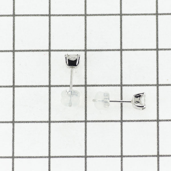 新品 Pt900/ Pt950 スクエアカット ダイヤモンド ピアス 0.513 E 新品 Pt900/ Pt950 スクエアカット ダイヤモンド ピアス 0.513 E