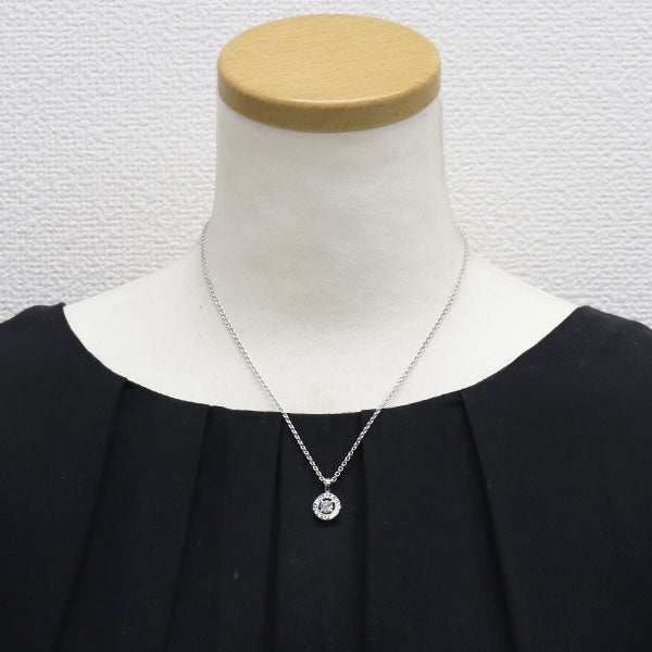 ブルガリ K18WG ダイヤモンド ペンダントネックレス ブルガリブルガリ
