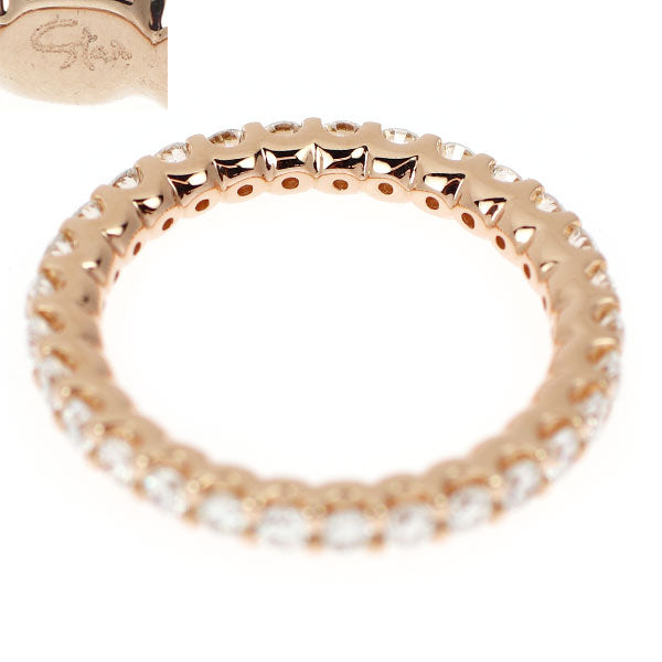 スタージュエリー K18PG ダイヤモンド リング 0.93ct フルエタニティ