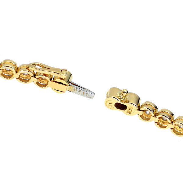 K18YG ダイヤモンド ブレスレット 1.25ct テニス