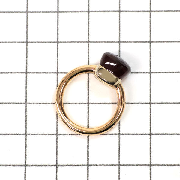 ポメラート K18PG/WG ガーネット リング ヌード クラシック 53号