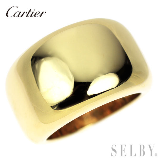 カルティエ K18YG リング ヌーベルバーグ 50号