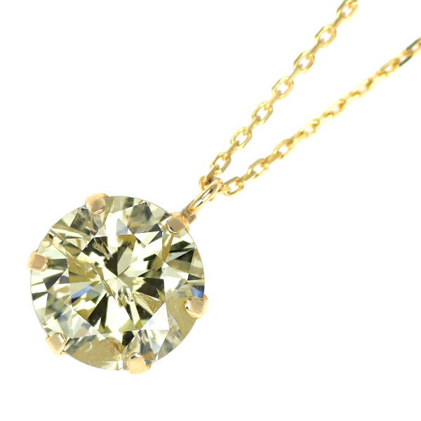 新品 K18YG ダイヤモンド ペンダントネックレス 1.014ct LY I2 G