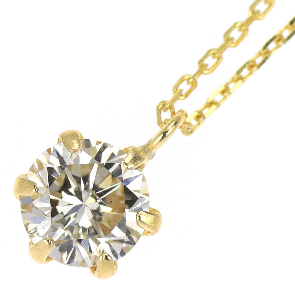 新品 K18YG LDH ダイヤモンド ペンダントネックレス 0.297ct K SI2 G