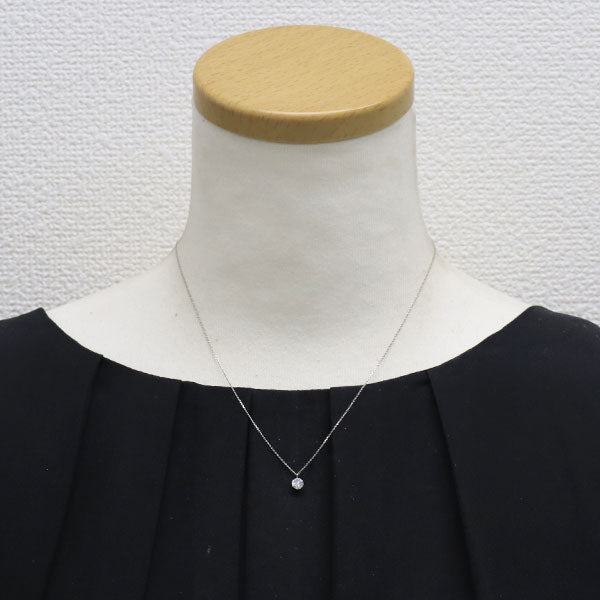 新品 Pt900/ Pt850 ダイヤモンド ペンダントネックレス 0.363ct I SI2 G