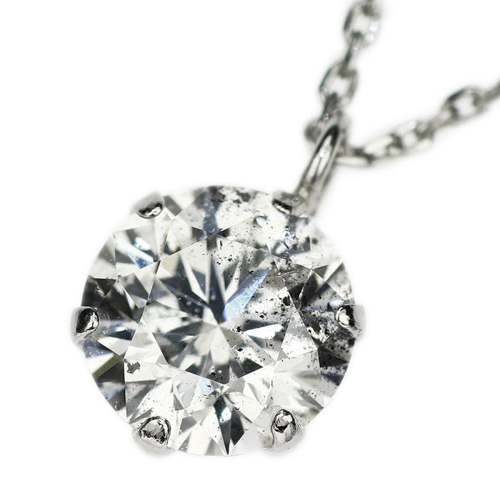 新品 Pt900/ Pt850 ダイヤモンド ペンダントネックレス 0.441ct I I1 EX