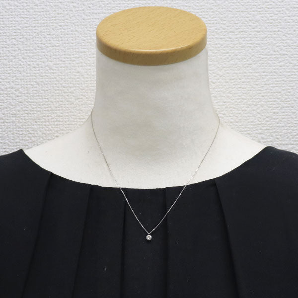 新品 Pt900/ Pt850 ダイヤモンド ペンダントネックレス 0.241ct L VS2 G