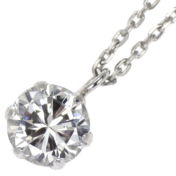 新品 Pt900/ Pt850 ダイヤモンド ペンダントネックレス 0.262ct H SI1 Fair