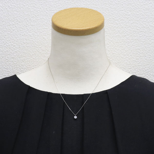 新品 Pt900/ Pt850 ダイヤモンド ペンダントネックレス 0.380ct G SI2 Poor